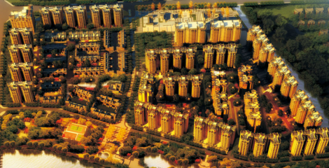 成都合院公園里